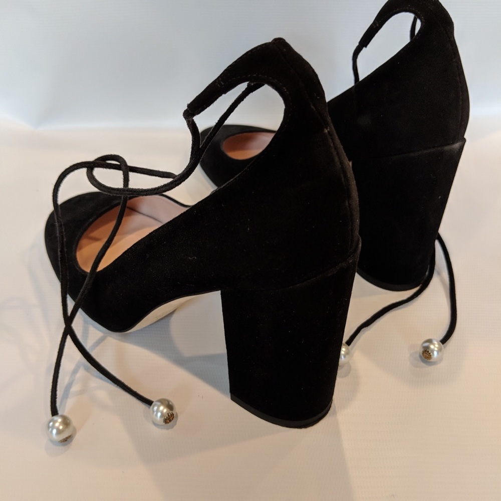 Kate Spade Black Suede Pumps 7 M